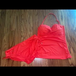 Anne cole bandeau tankini set